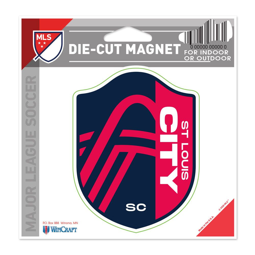 St. Louis City SC Die Cut Magnet 6" (EACH)