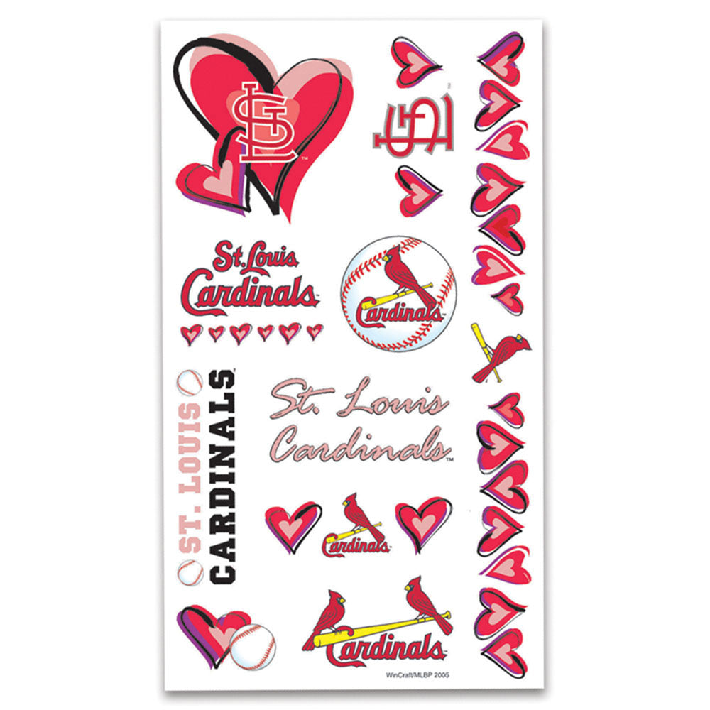 Tattoos - St. Louis Cardinals Love Sheet (DZ)
