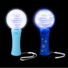 Light Up Snowflake Patterned Magic Wand For Kids