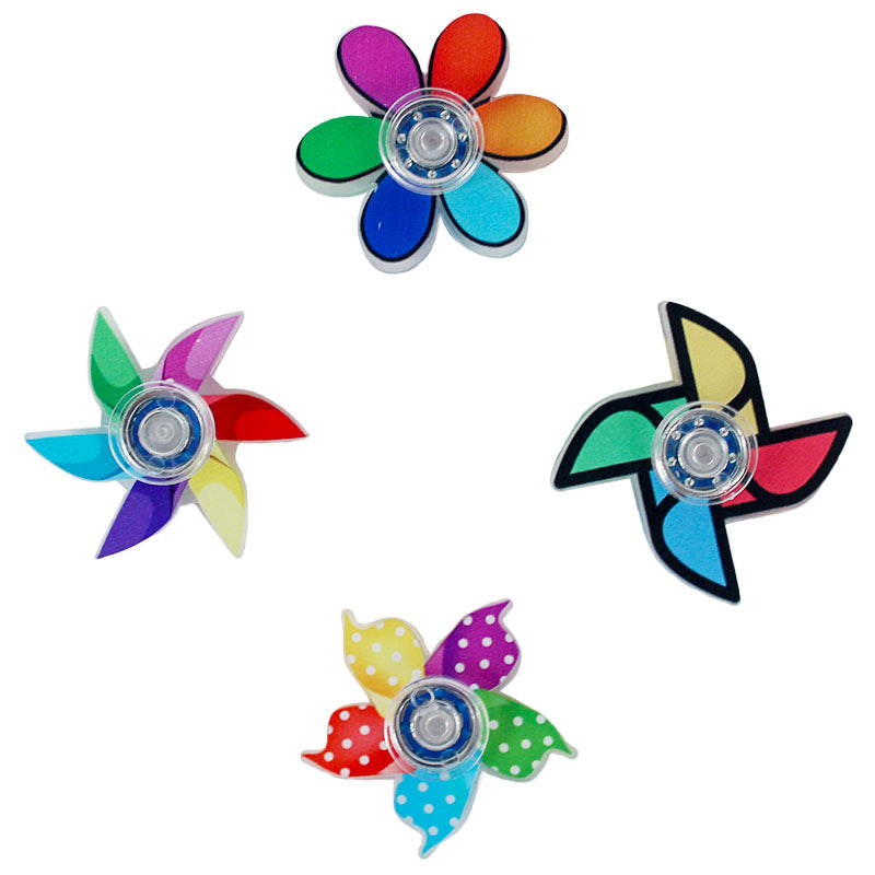 Windmill Fidget Spinner Assortment 1.75" (100 PACK)