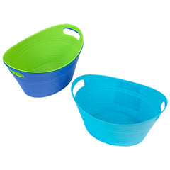 Oval Plastic Basket Assorted 12.5" (EACH)
