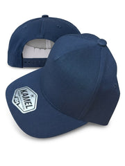 KAMEL 804 YOUTH 5 PANEL SOLID HIGH CROWN SLIGHT CURVE TRUCKER HAT