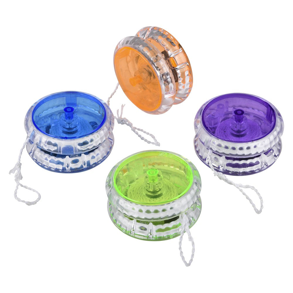 2.25" Color Tinted Crystal Yoyo