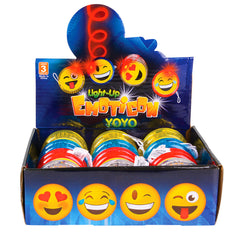 2" Flashing Emoticon Yoyo