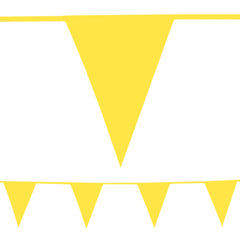 Heavy Duty Pennant String - Yellow 105' (EACH)