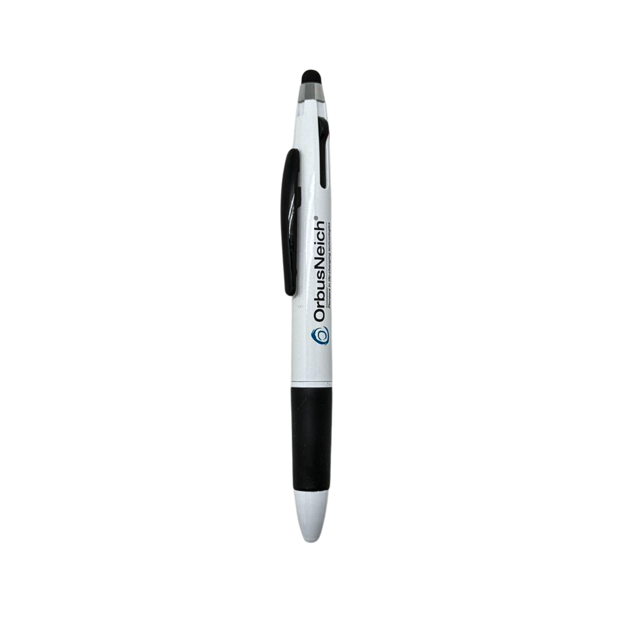 Customised 3-Colour Ballpoint Pen With Stylus (Preorder)