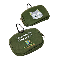 Customised Coin Pouch with Carabiner (Preorder)