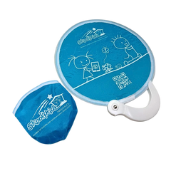 Customised Foldable Fan with Pouch (Preorder)