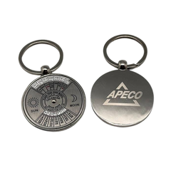 Customised Keychain With Rotating Calendar (Preorder)