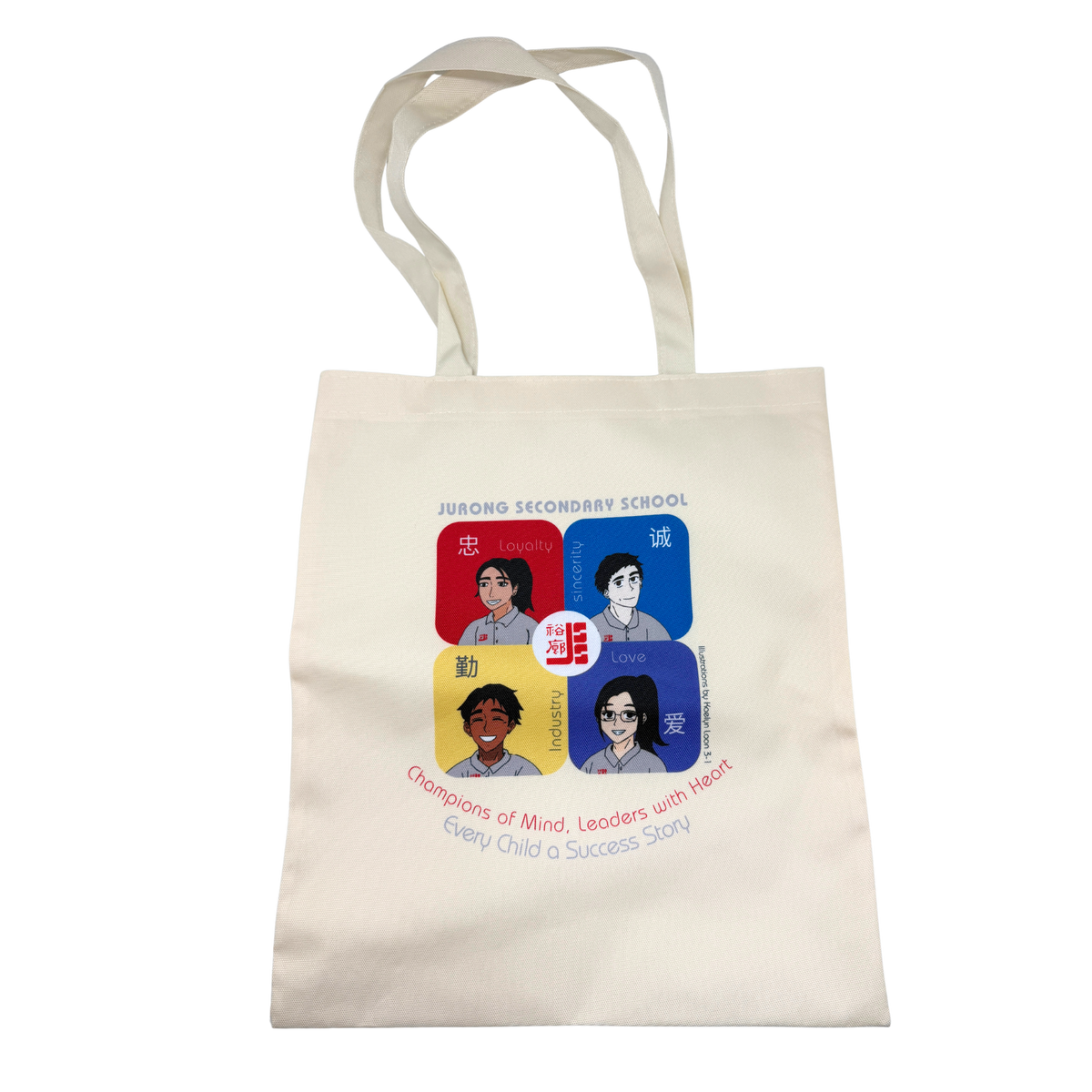 Customised 600D Waterproof Canvas Tote Bag (Preorder)