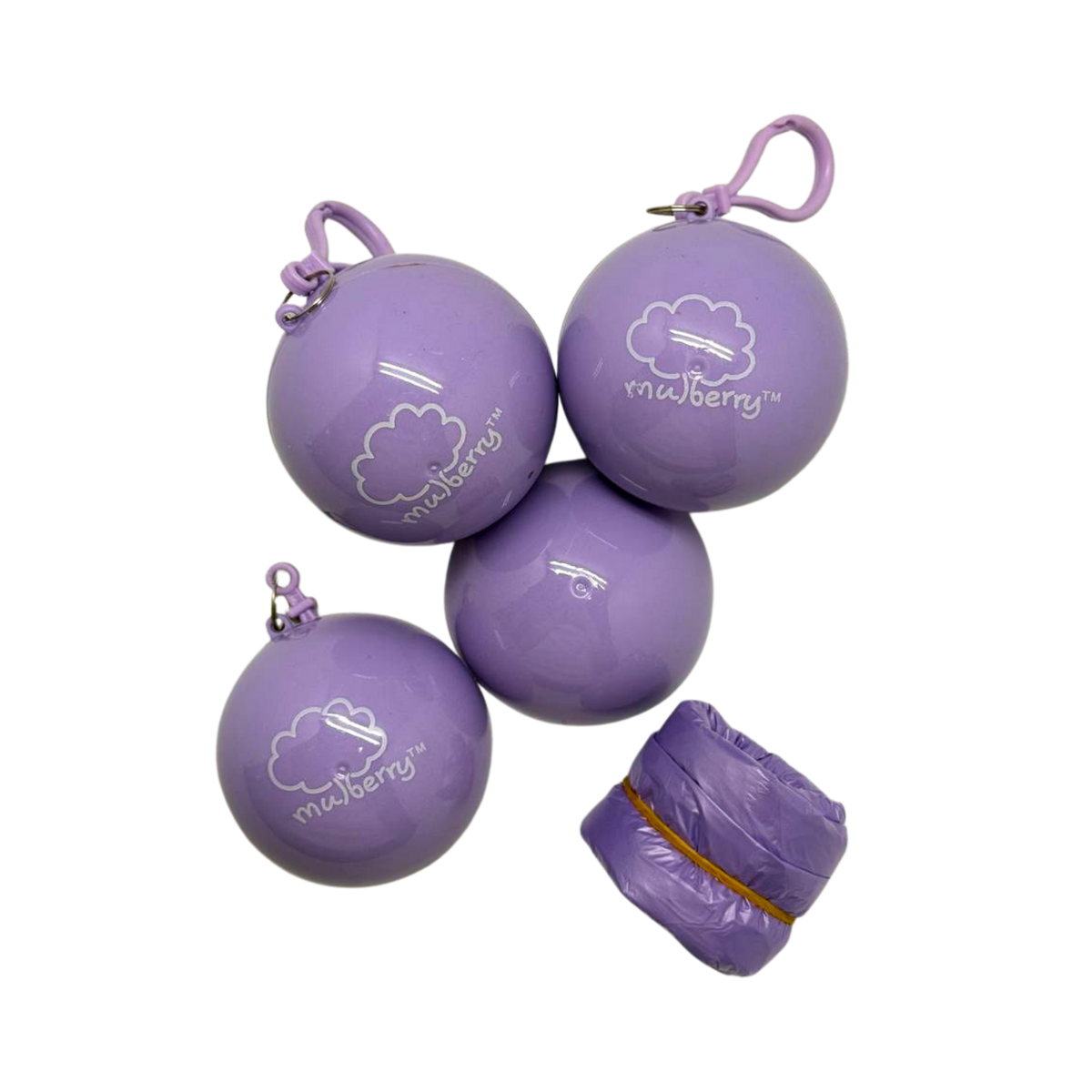 Customised Portable Raincoat in Hollow Ball (Preorder)