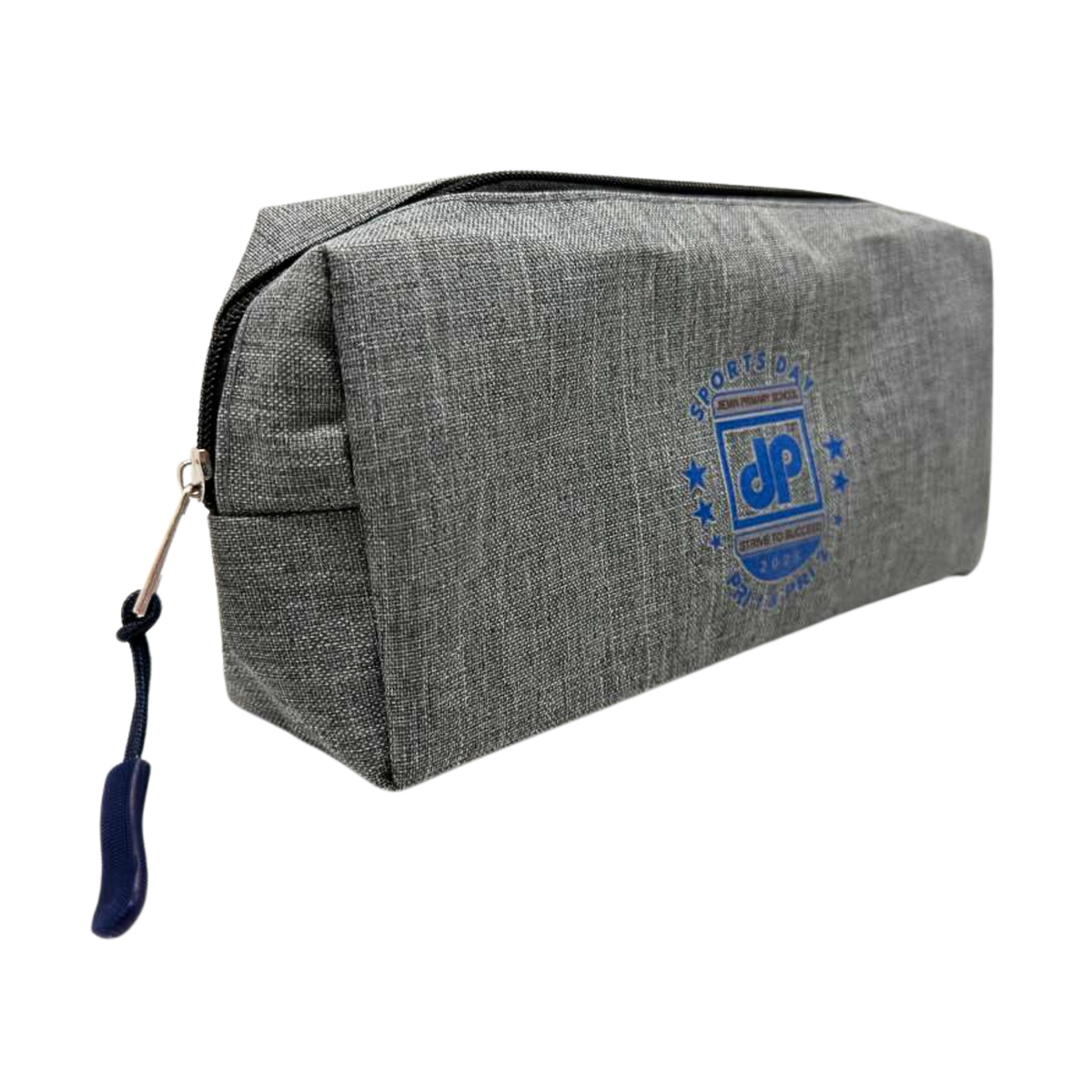 Customised Rectangular Zippered Canvas Pencil Case (Preorder)