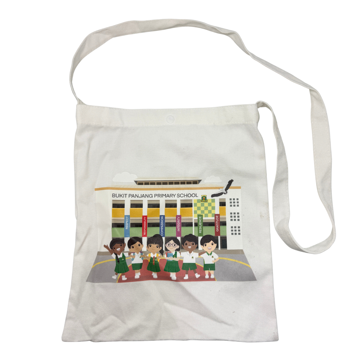 Customised Shoulder Messenger Canvas Bag (Preorder)