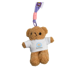 Customised 12cm Bear with Shirt Keychain (Preorder)