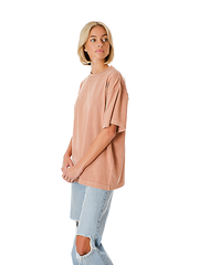 ZUNI OVERSIZED SHORT SLEEVE TEE - ZS4010