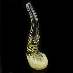 6" Stand Sherlock Fume Glass Frit Art Approx 130g