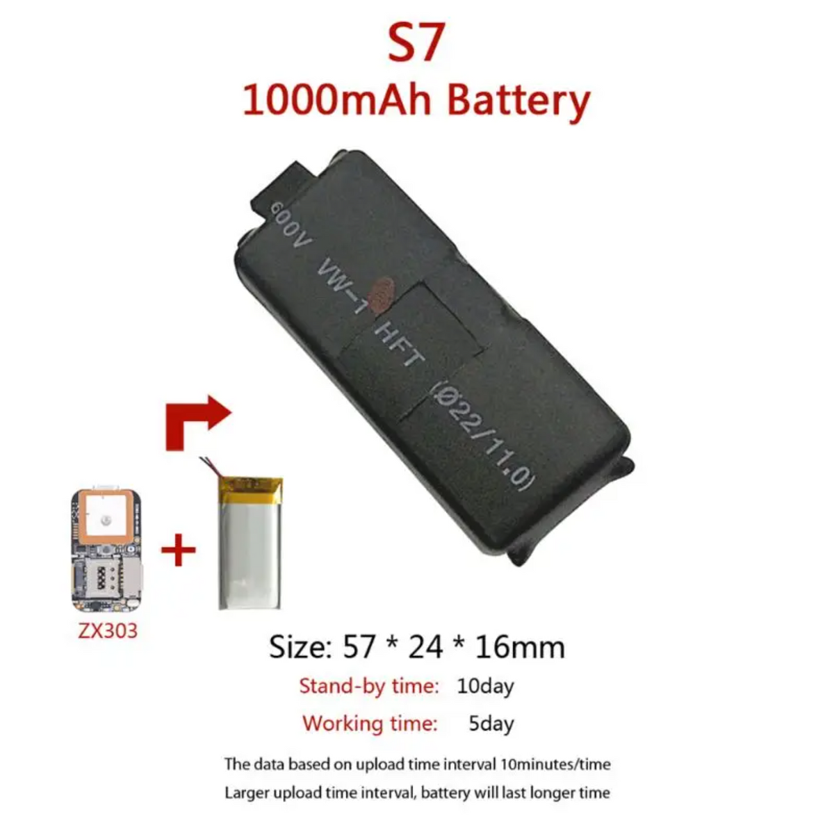 1607GG Most Powerful Super Mini Size S3 S7 GPS Tracker GSM AGPS Wifi LBS Locator Free Web APP Tracking Voice Recorder ZX303 PCBA Inside