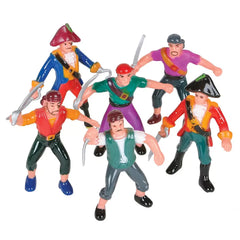 Bendable Pirates Fidget Kids Toy- Assorted