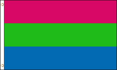 POLYSEXUAL 3 X 5 FLAG ( sold by the piece )