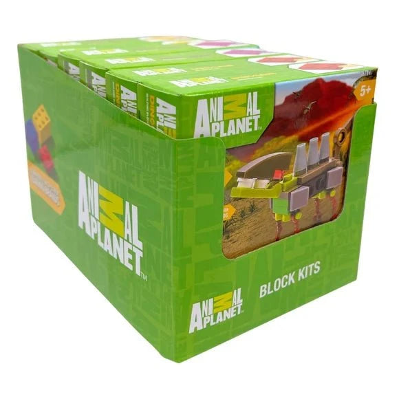 Animal Planet Asst. Building Block Kits- 6 PACK