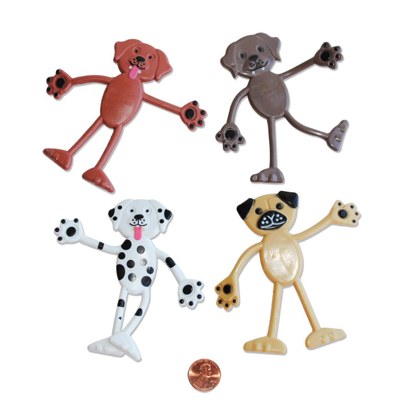 Bendable Dogs (48 total bendable dogs in 2 bags) 76?› each