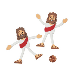 Bendable Jesus Toys (48 total toys in 2 bags) 76?› each