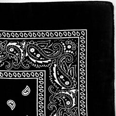 Bandana 100% Cotton Paisley Print Double-Sided