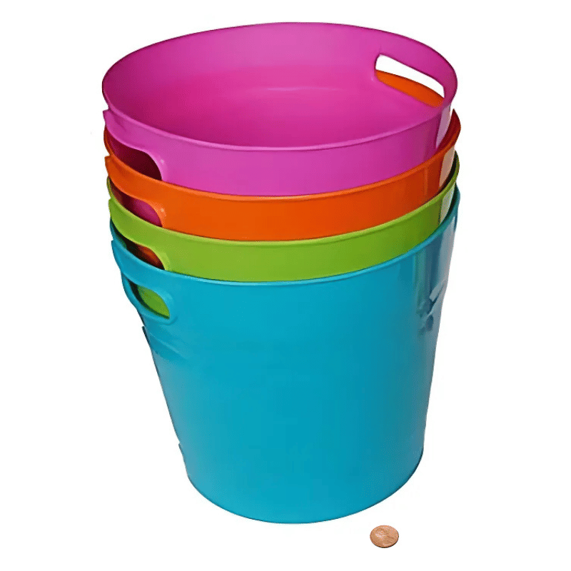 Large Carnival Prize Buckets (4  buckets per set)