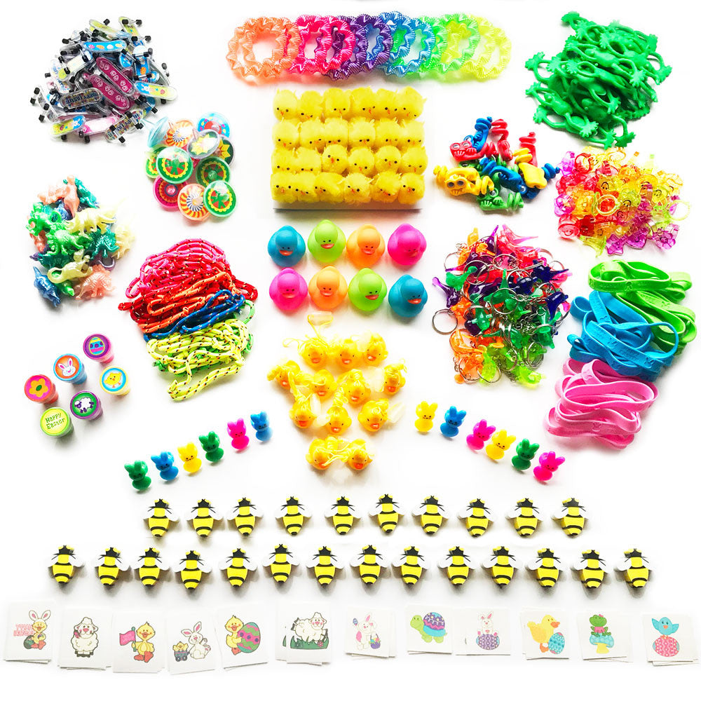 Bulk Easter Egg Stuffers & Fillers - 494 Small Easter Toys Special Order 12?› each