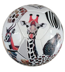 Bulk Size 4 PUL Soccer Balls -With Pump & 2 Needles-(Rolled & Shoebox Ready)