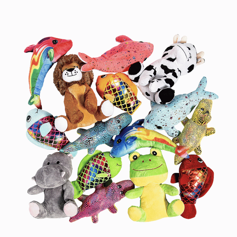 Carnival Stuffed Animal Assortment (72/package) $2.74 each