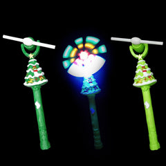 led Christmas Tree Spinning WIndmill Wand