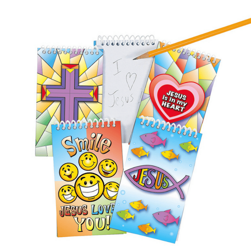 Religious Notepads (48 total paper notepads in 2 bags) 36?› each
