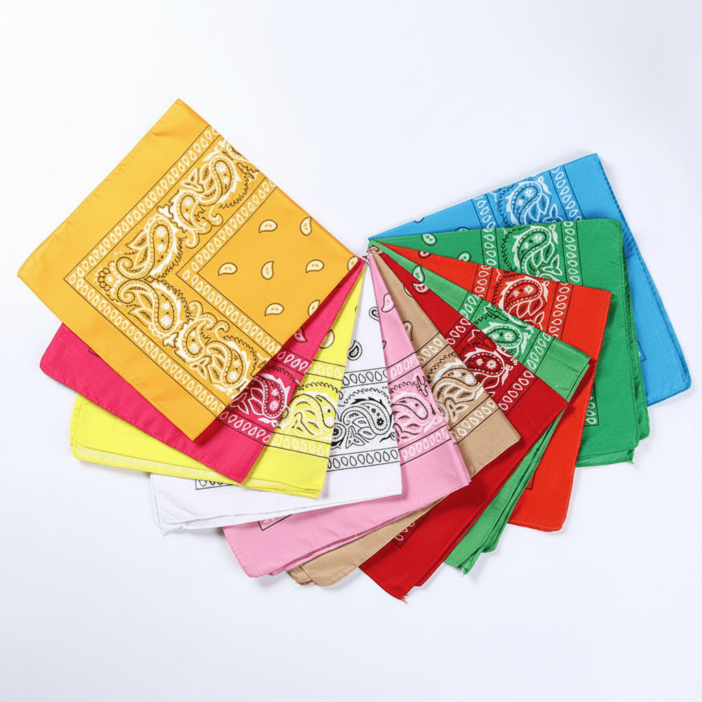 Classic Paisley Bandanas ƒ?? Hankerchiefs -Bulk Wholesale