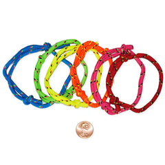 Colorful Friendship Rope Bracelets (72/package) 11?› each
