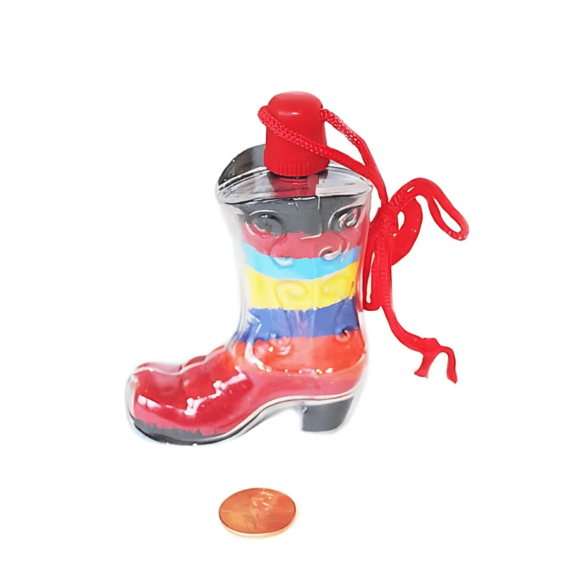 Cowboy Boot Sand Art Necklace (24 total boots in 2 bags) 73?› each