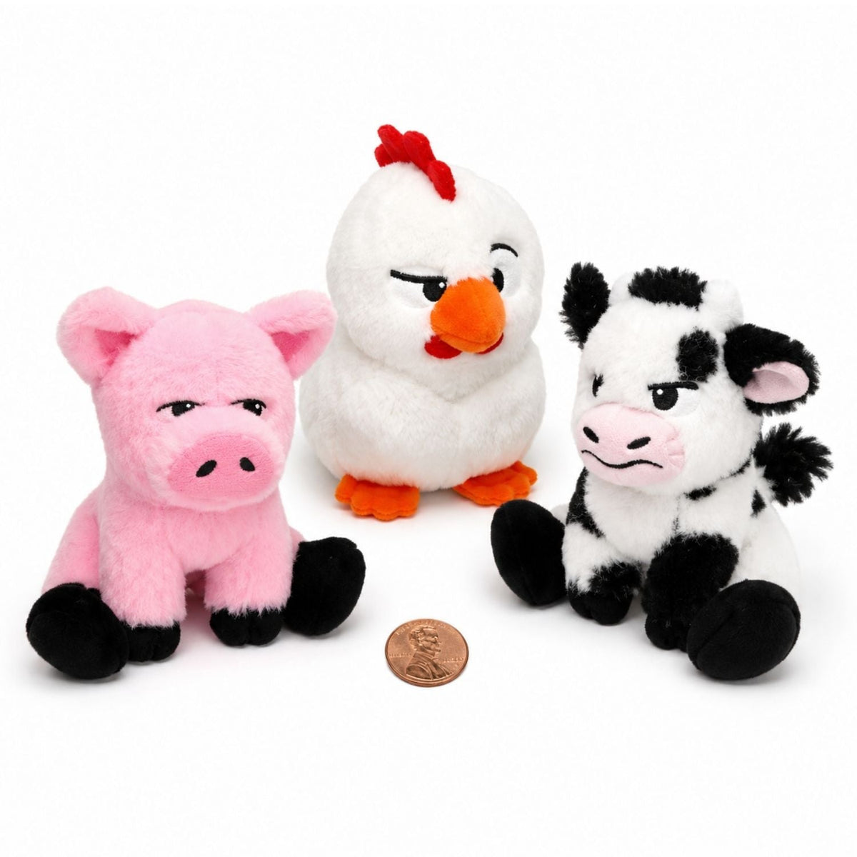Cranky Critter Farm Stuffed Animals (24 total animals in 2 bags) $3.23 each
