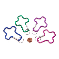 Aluminum Cross Clips (24 total cross clips in 2 bags) 74?› each