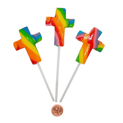 Crossed Shaped Swirl Lollipops (24 total pops in 2 boxes) 57?› each