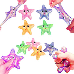 Squishy Fidget Starfish Kids Toy-  Assorted