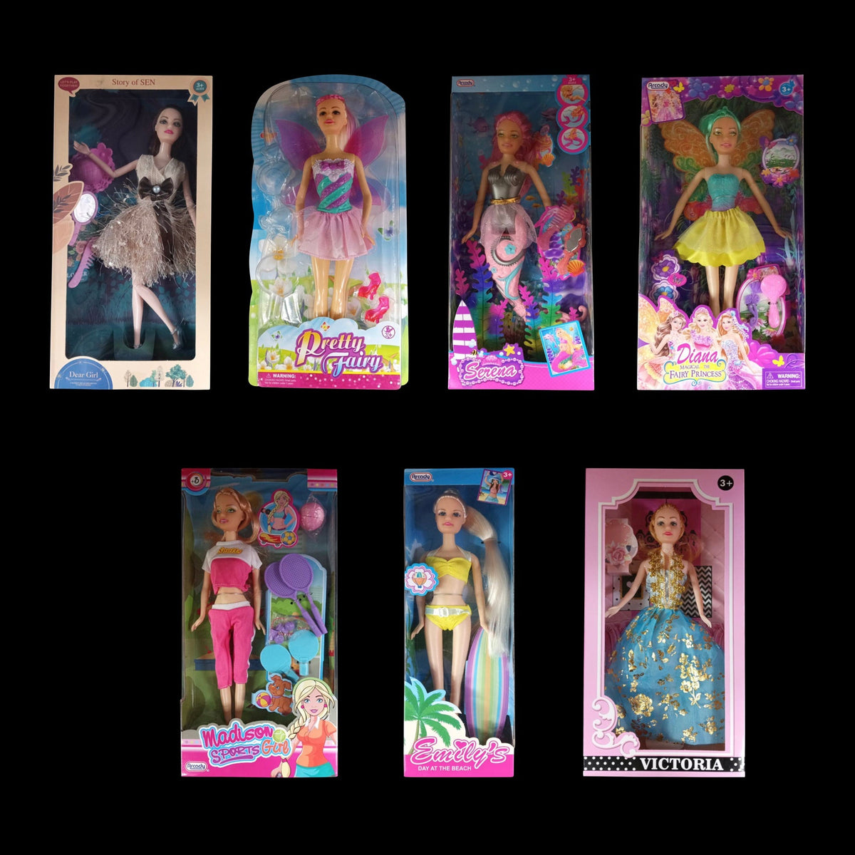 Assorted Wholesale Doll