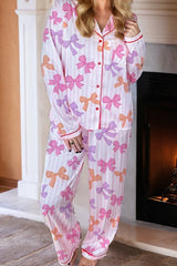 Coquette Dreams Button Top and Pants Pajama Set