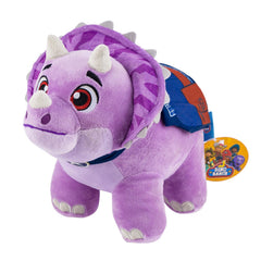 Dino Ranch Triceratops Plush Toy- BIG Soft Dinosaur Toy