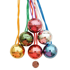 Disco Ball Necklaces (24 total necklaces in 2 bags) 56?› each