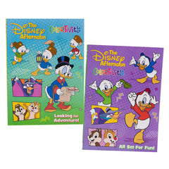 Disney DuckTales: The Disney Afternoon Coloring Booksƒ?? 64 Pages Set of 2 Coloring Books
