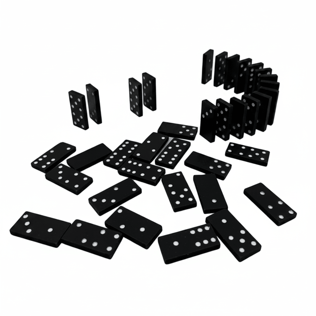 Domino Set in Wooden Box