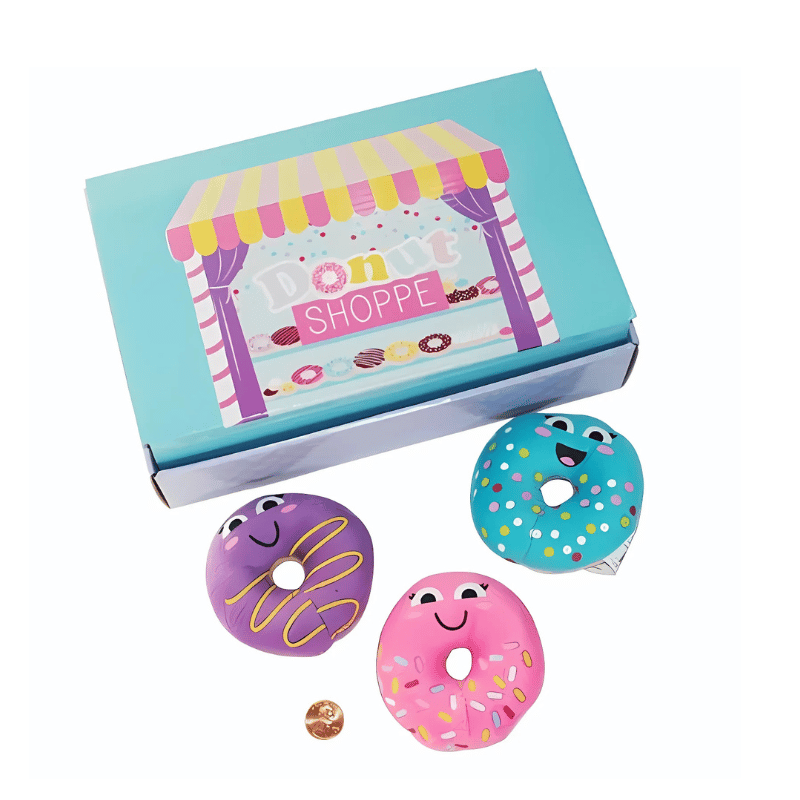 Donut Party Plush with Box (24 total donuts in 2 boxes) $1.23 each