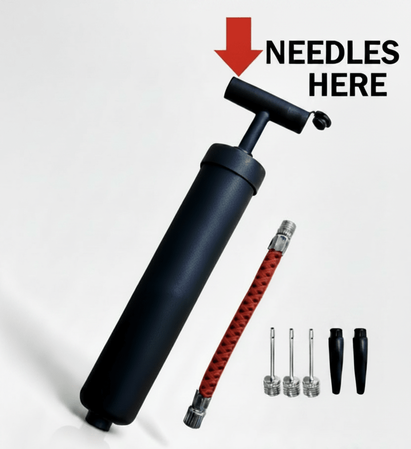 Dual-Needle Ball Pump ƒ?? Multi-Sport with Extension & Inflatable Toy Tips