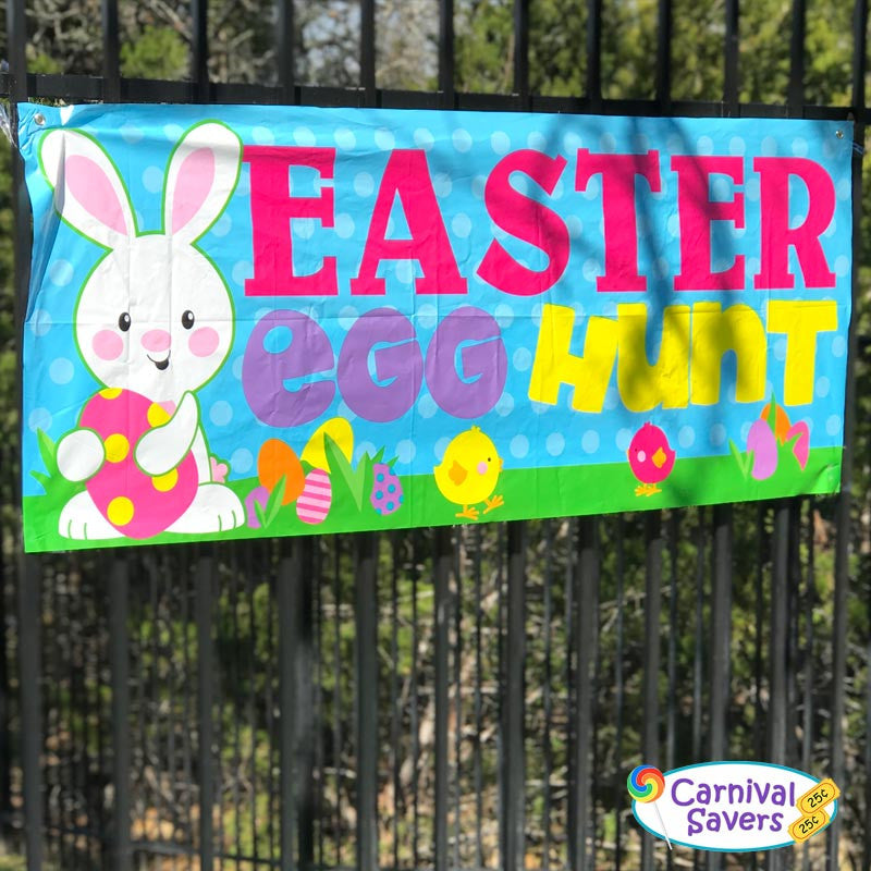 Easter Egg Hunt Sign Banner