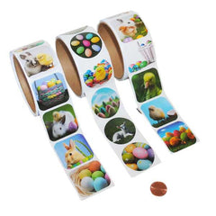 Easter Sticker Roll Assortment (300 stickers) 2?› each